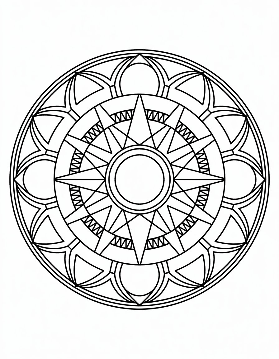 Sacred Geometry Mandala